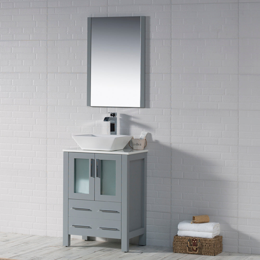 Sydney 24 Metal Gray Vanity