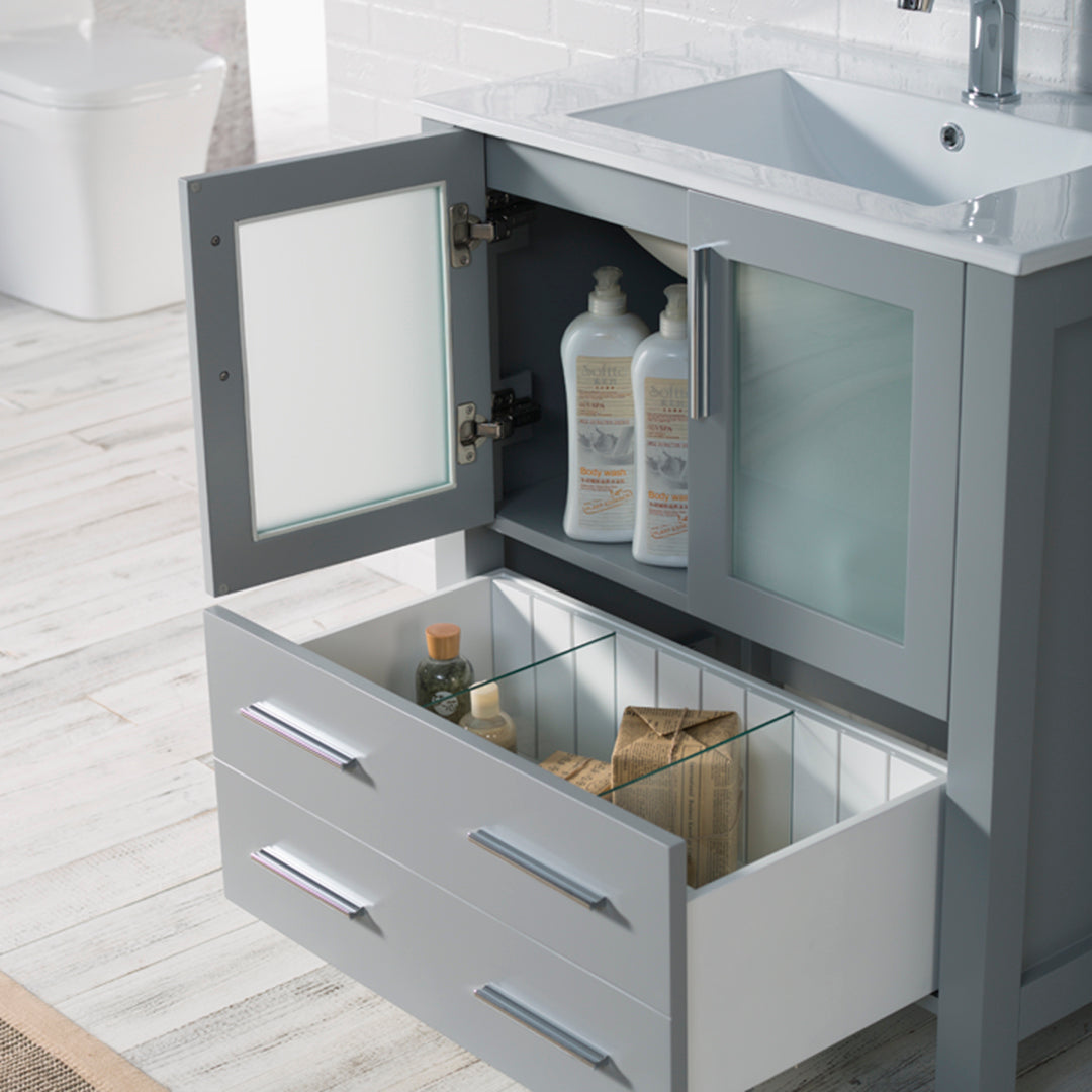 Sydney 30 Metal Gray Vanity