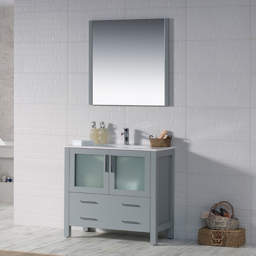 Sydney 36 Metal Gray Vanity