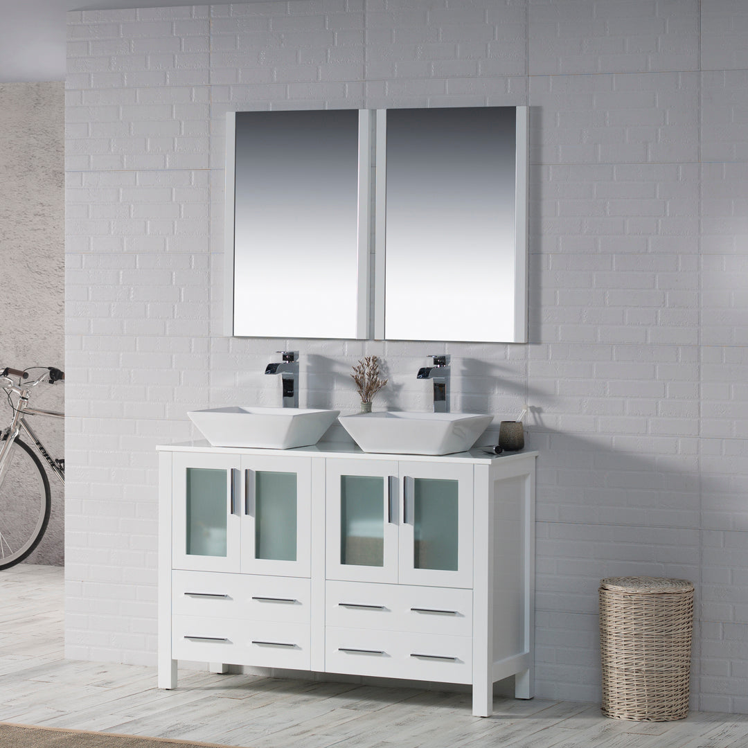 Sydney 48 Glossy White Vanity