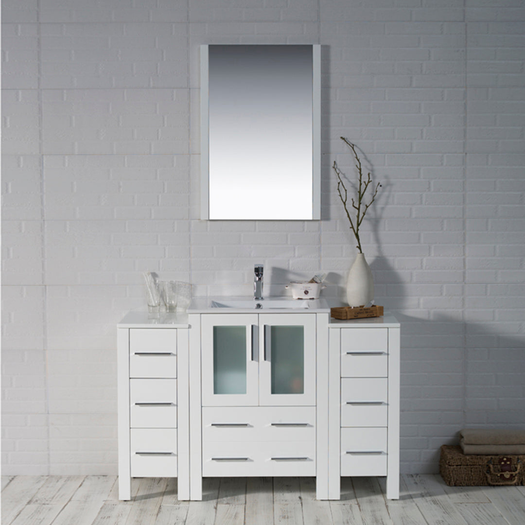 Sydney 48 S Glossy White Vanity