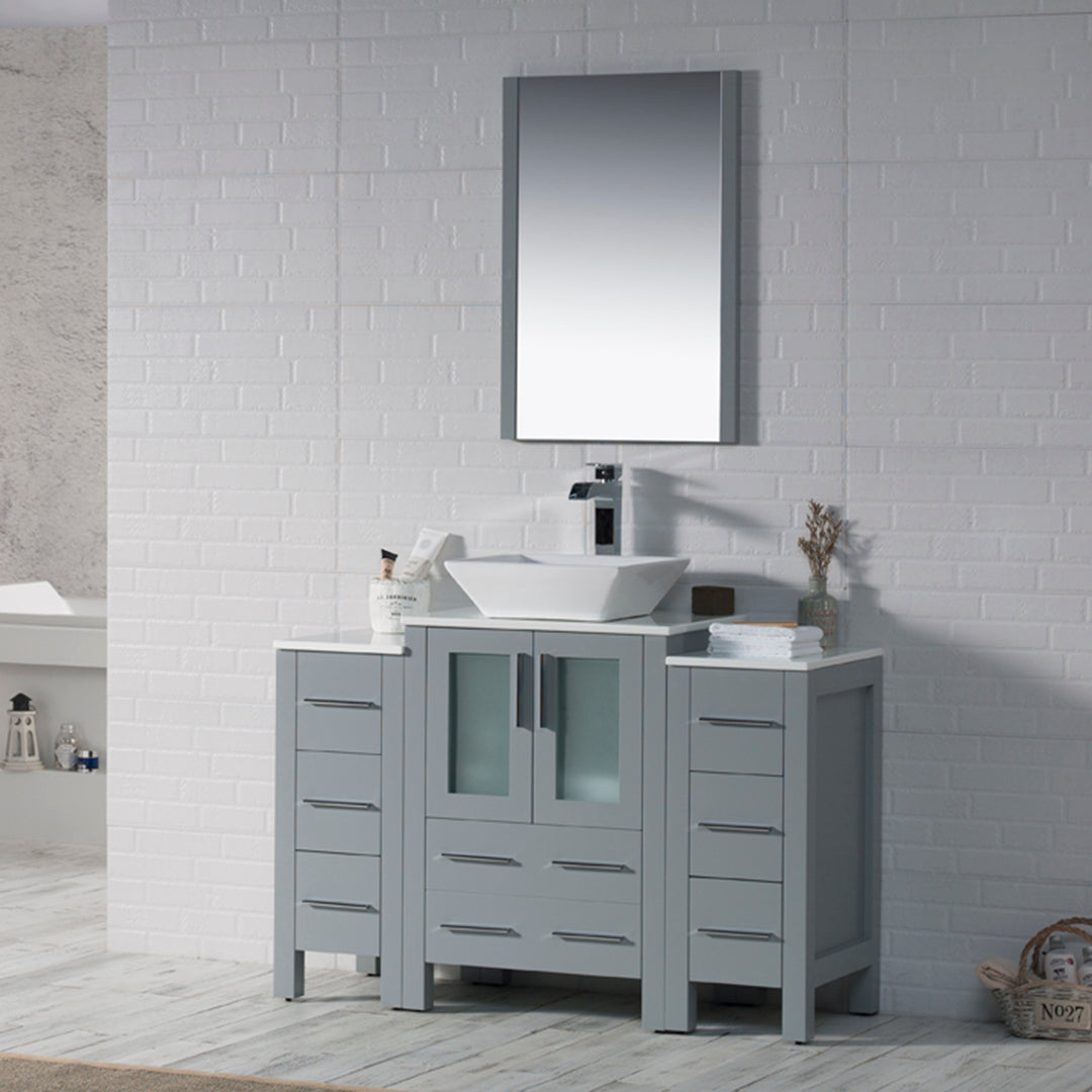 Sydney 48 S Metal Grey Vanity