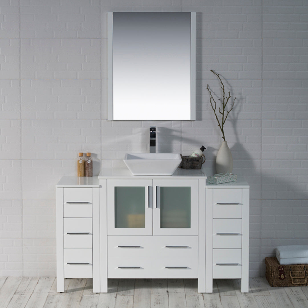 Sydney 54 Glossy White Vanity