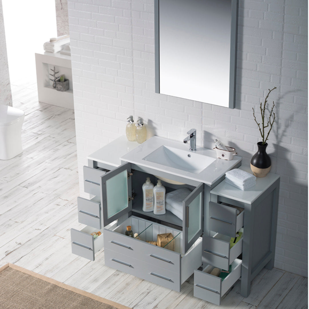 Sydney 54 Metal Gray Vanity