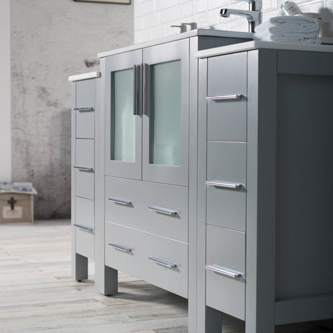 Sydney 54 Metal Gray Vanity