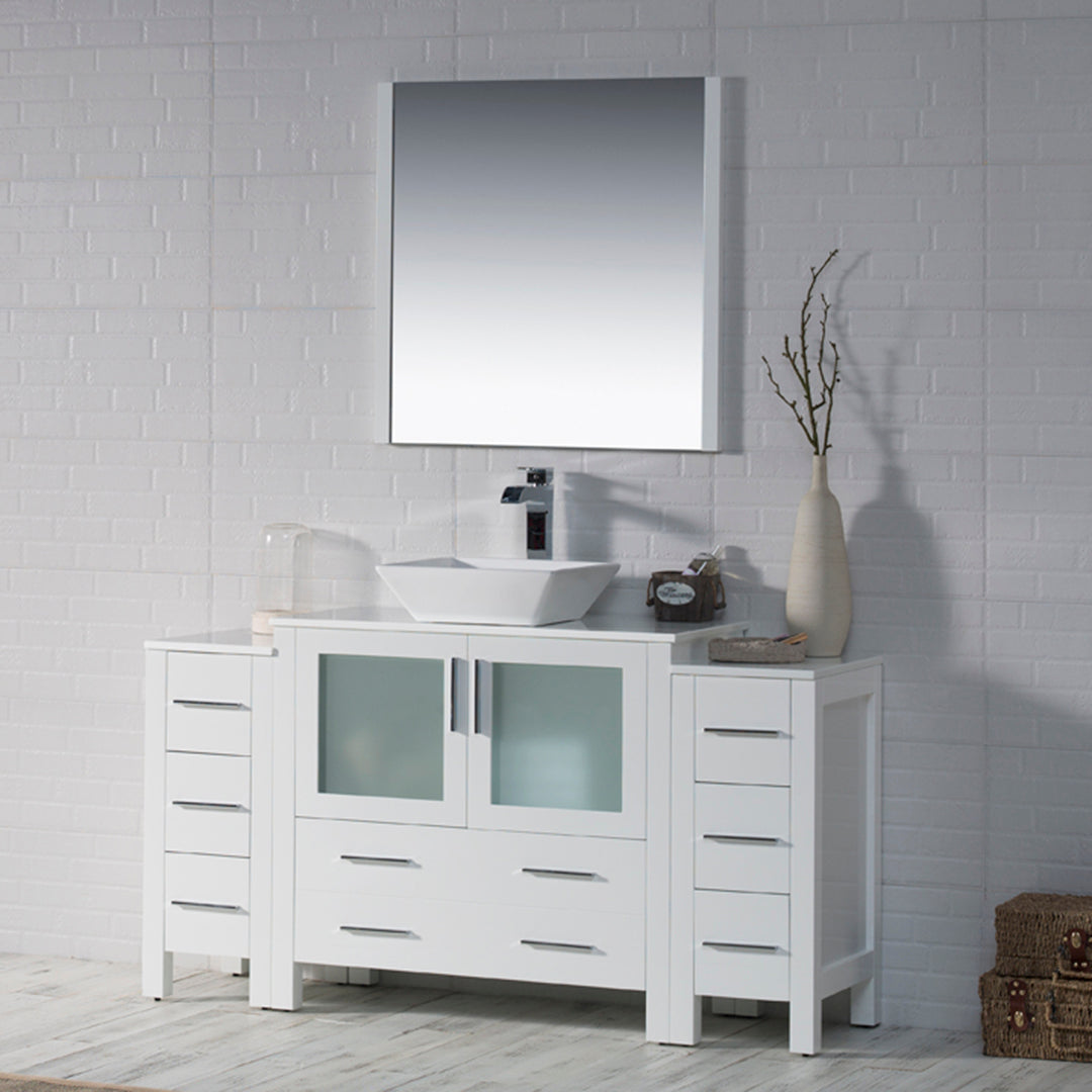 Sydney 60 S Glossy White Vanity