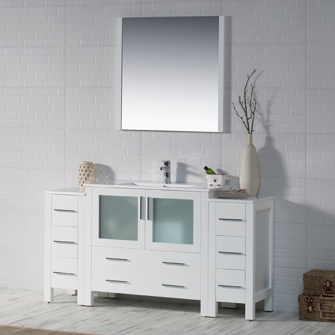 Sydney 60 S Glossy White Vanity
