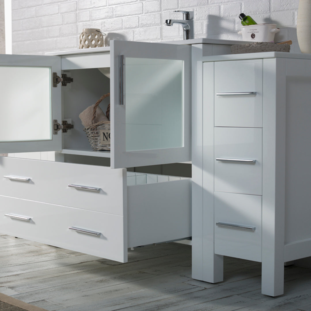 Sydney 60 S Glossy White Vanity
