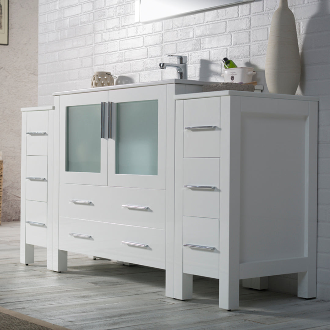 Sydney 60 S Glossy White Vanity