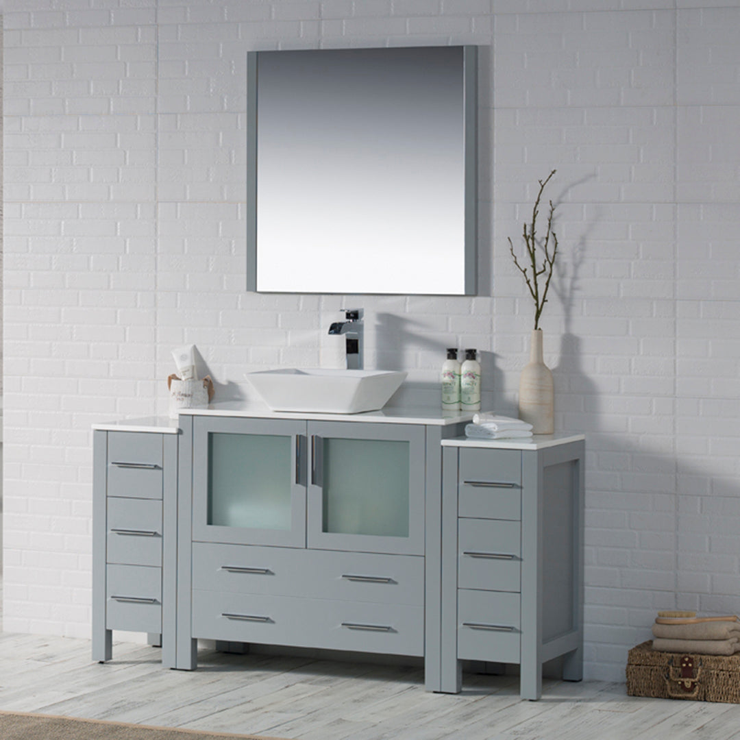 Sydney 60 S Metal Gray Vanity