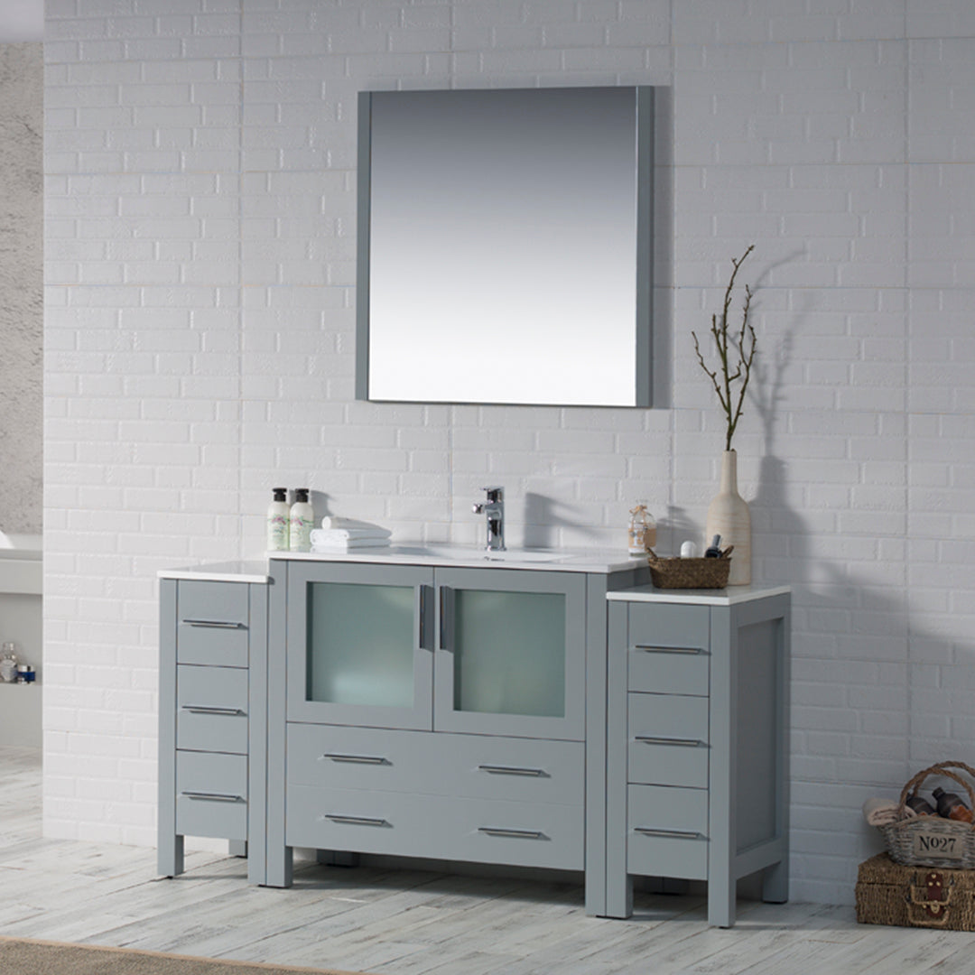 Sydney 60 S Metal Gray Vanity