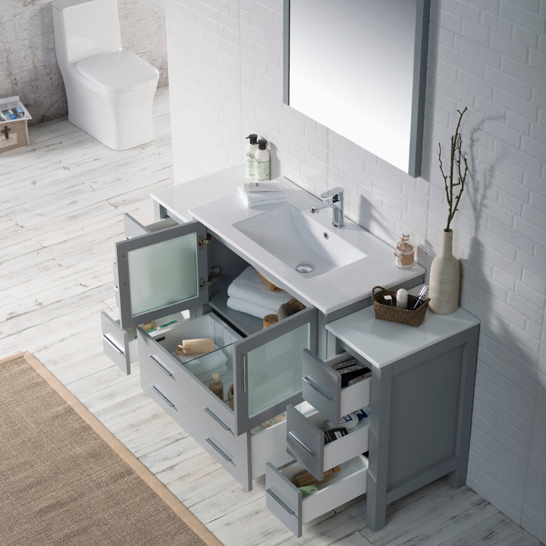 Sydney 60 S Metal Gray Vanity