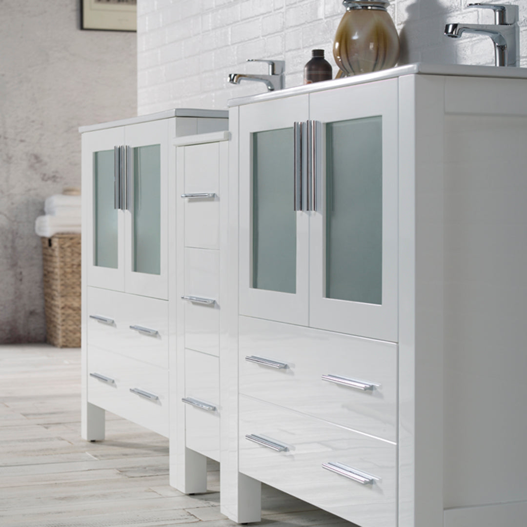 Sydney 72 Glossy White Vanity