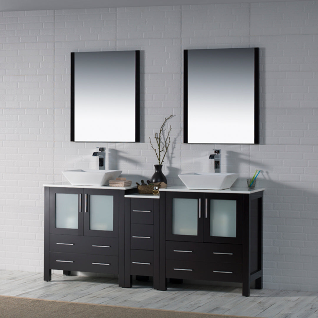 Sydney 72 Espresso Vanity