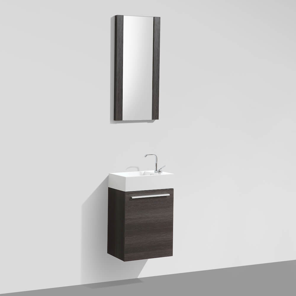 Colmar Dark Oak 18 Inch Vanity