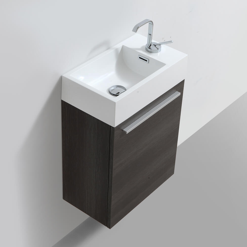 Colmar Dark Oak 18 Inch Vanity