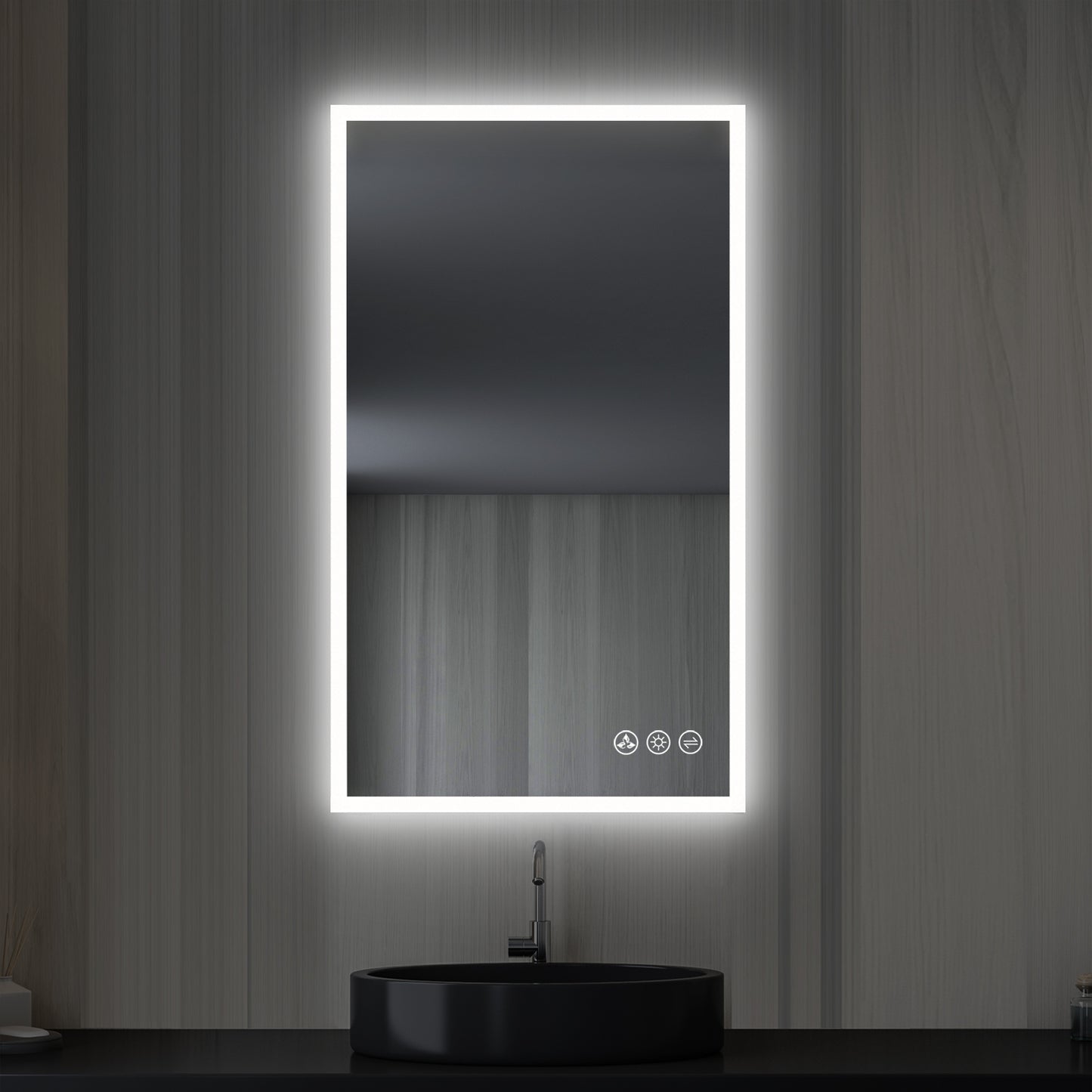 Beta - LED Mirror Frosted Sides