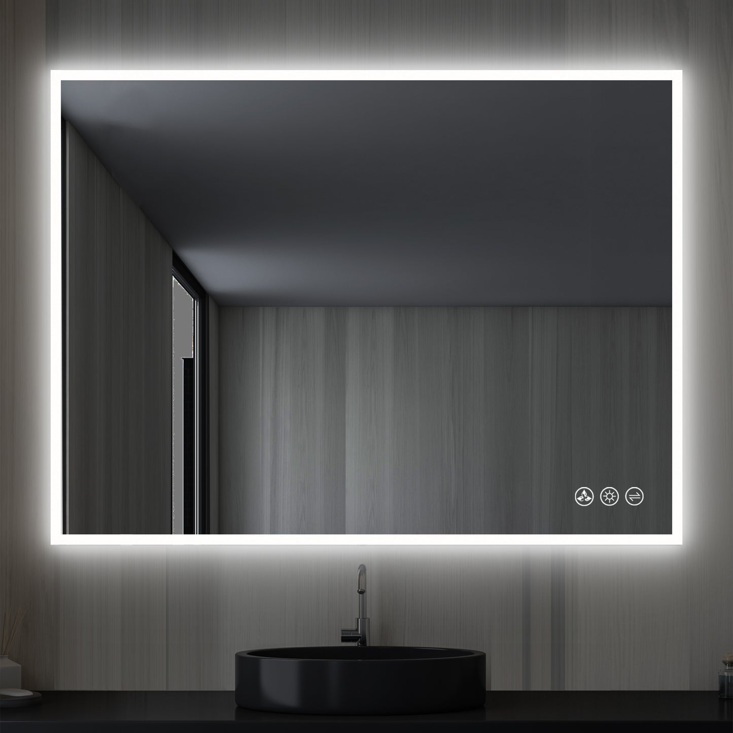 Beta - LED Mirror Frosted Sides