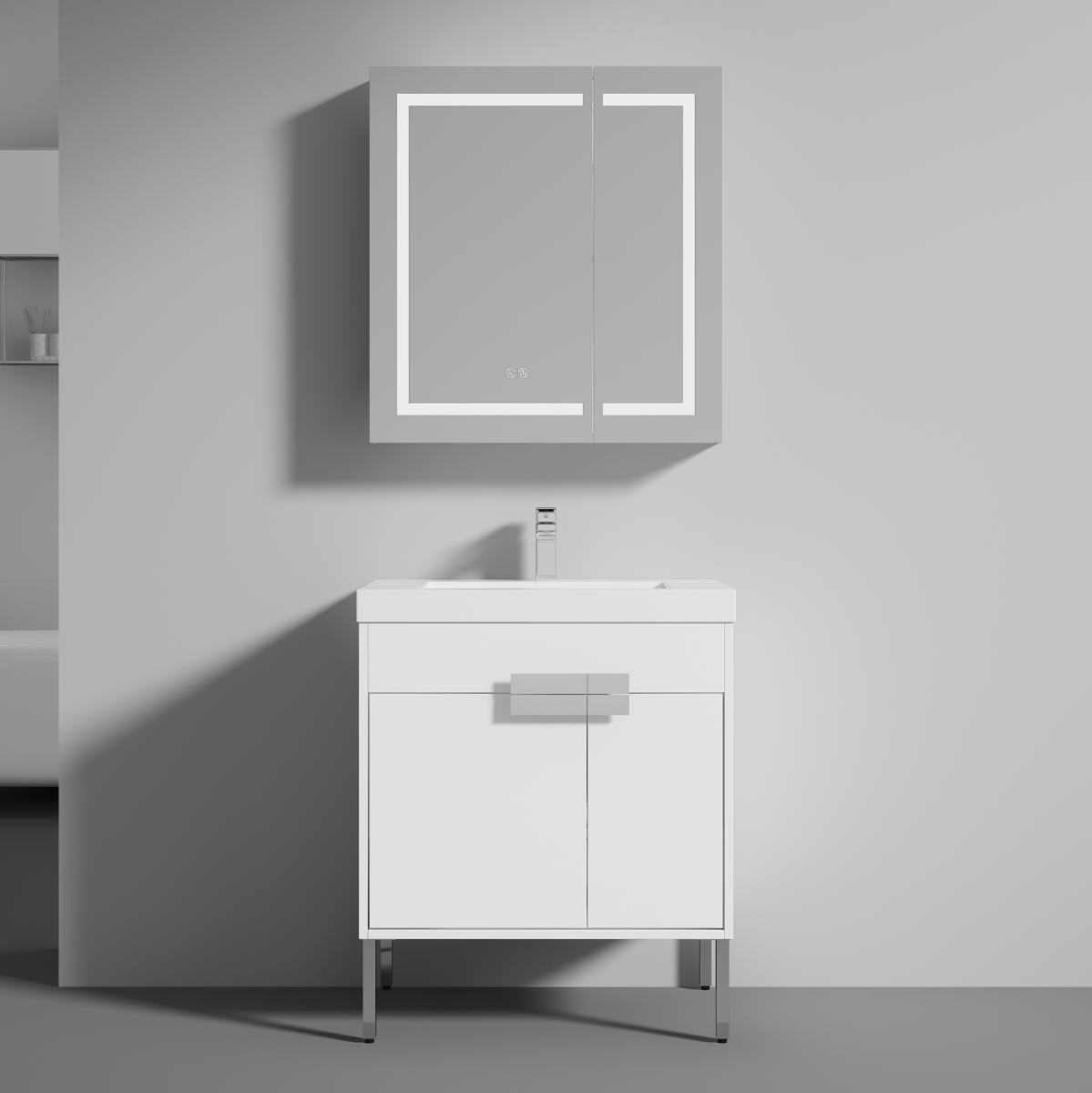 Bari Freestanding Bathroom Vanity with Sink