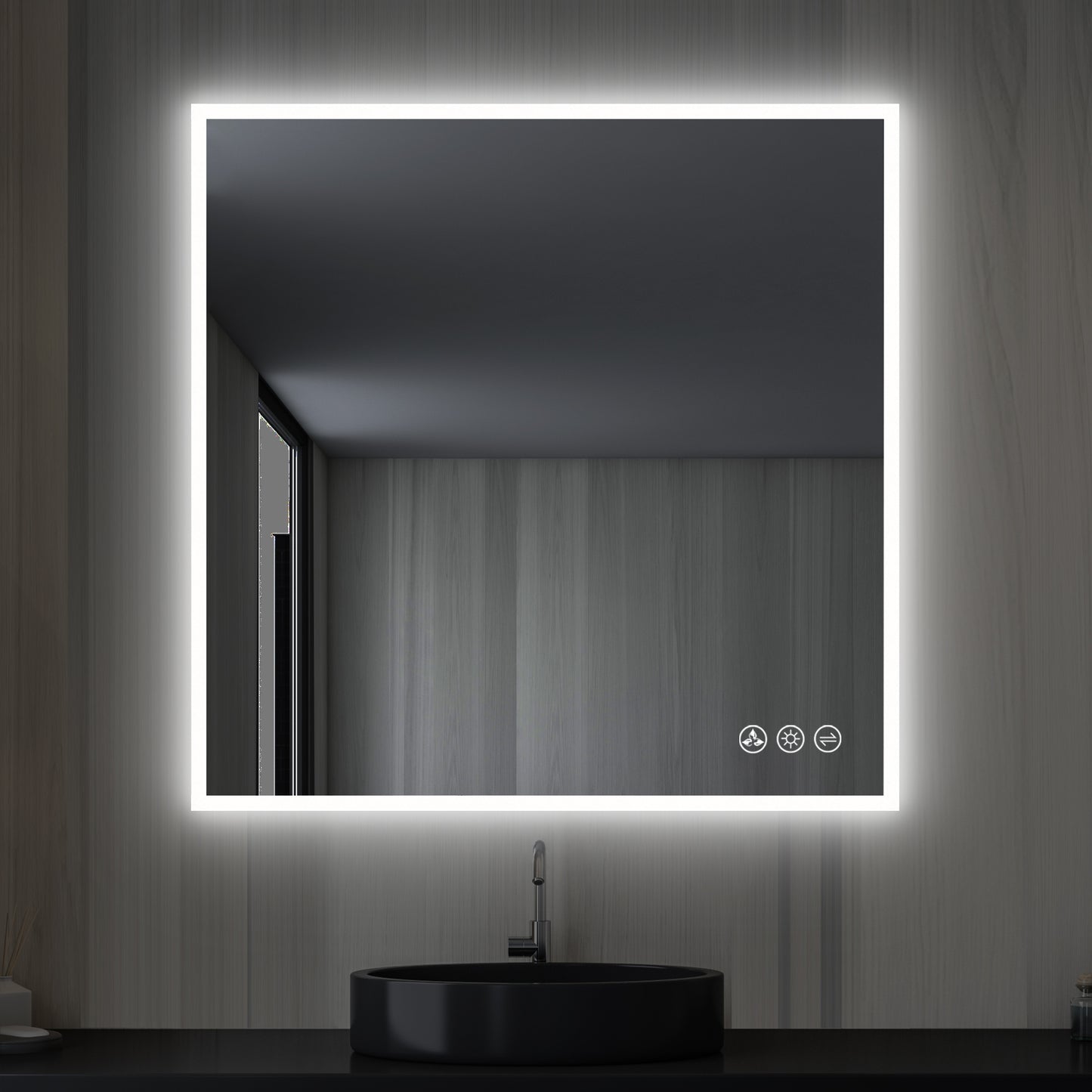 Beta - LED Mirror Frosted Sides
