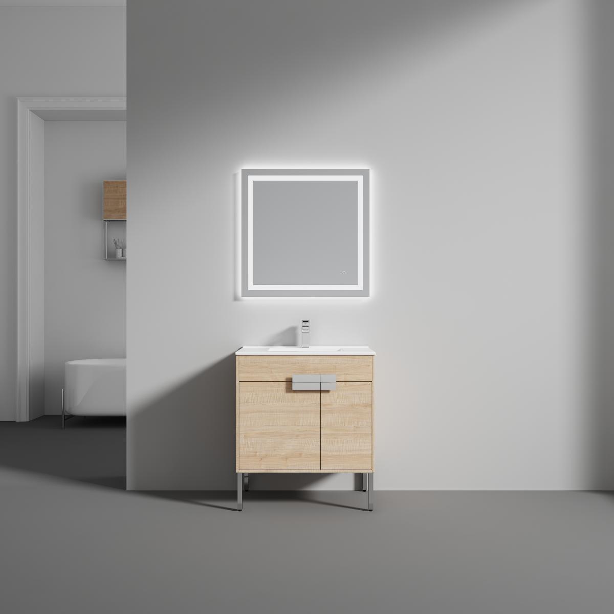 Bari Freestanding Bathroom Vanity with Sink