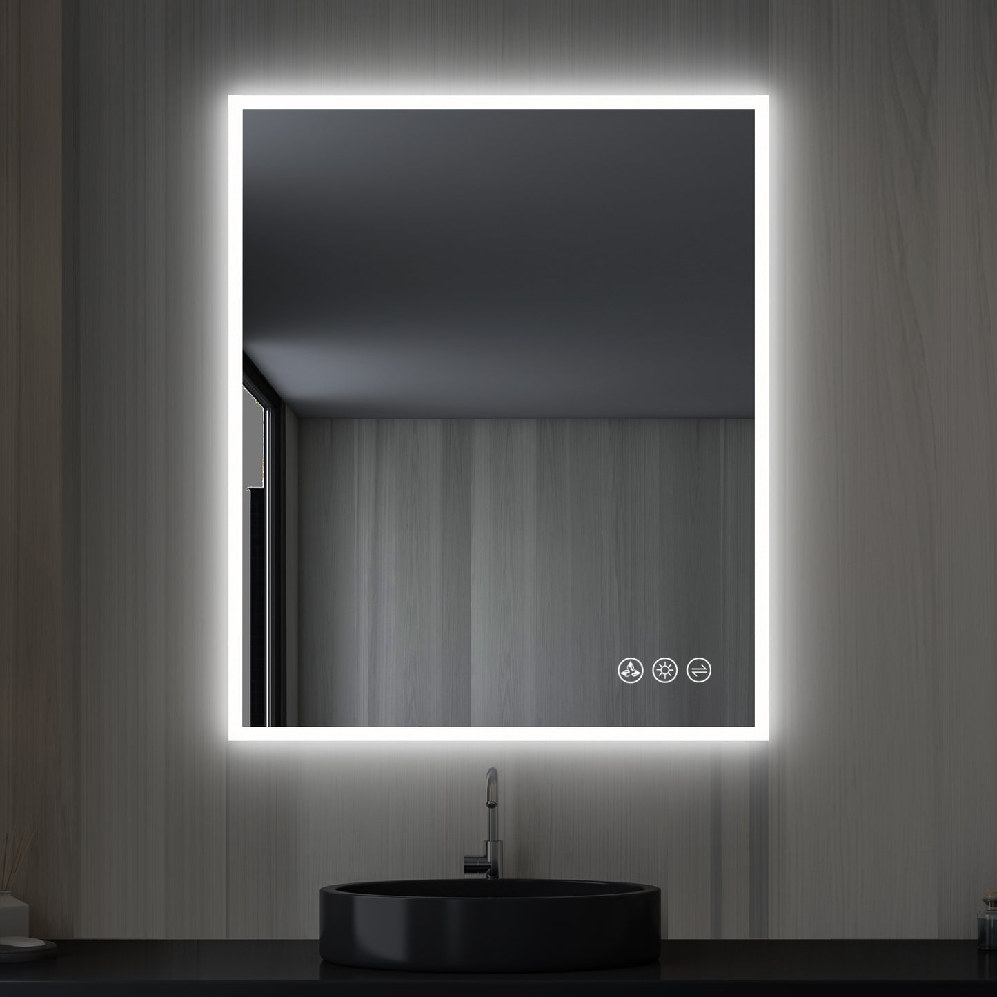 Beta - LED Mirror Frosted Sides