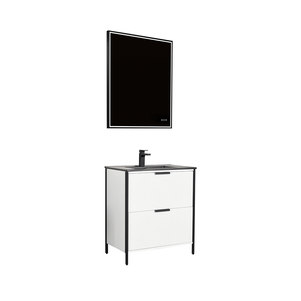 Zurich 30″ Glossy White Vanity