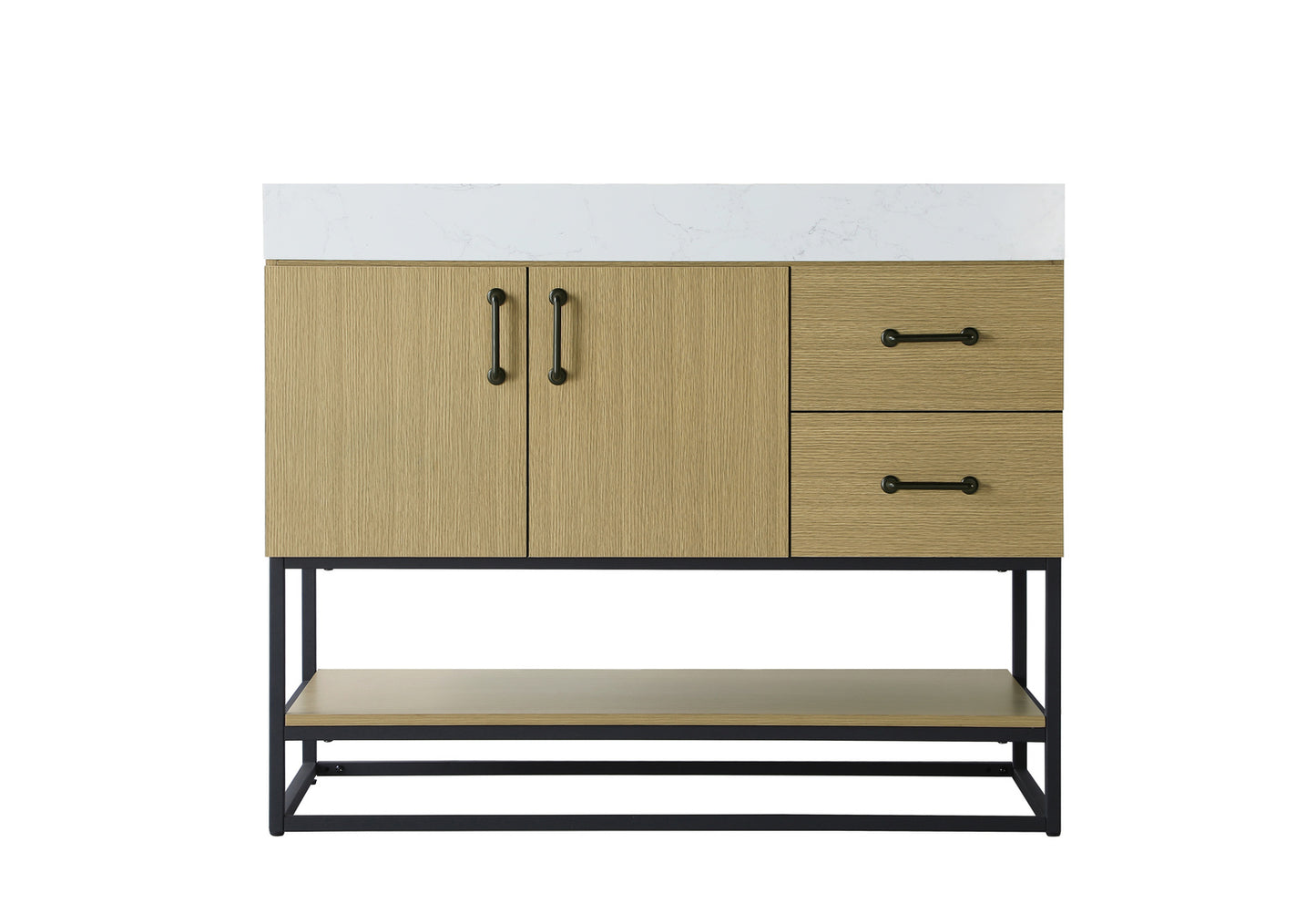 42 inch Single Bathroom Vanity in Honey Brown VF29242MHB