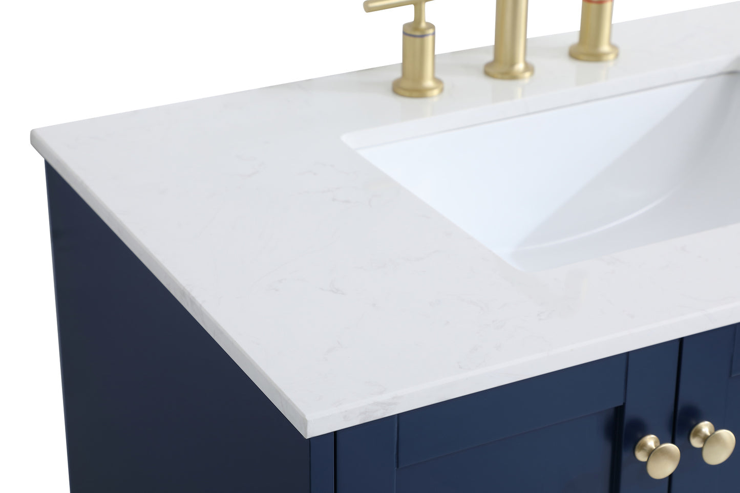 36 inch Single Bathroom Vanity in Blue VF18036BL