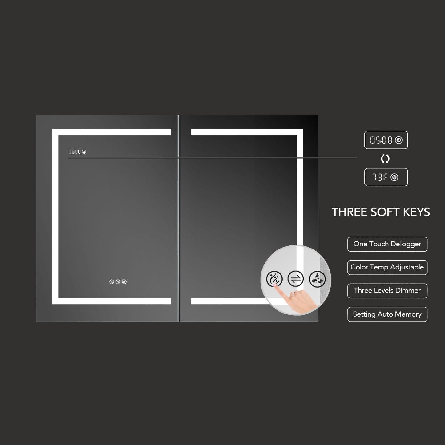 Asta - LED Medicine Cabinet