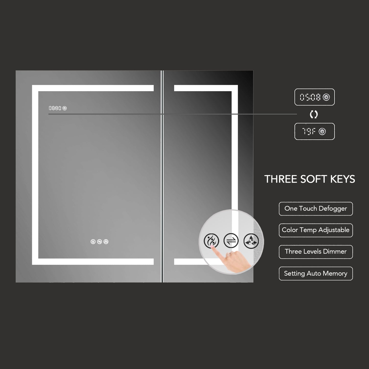 Asta - LED Medicine Cabinet