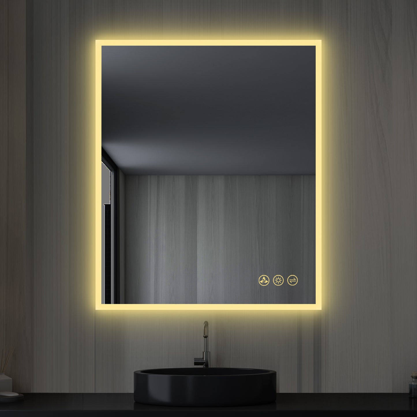 Beta - LED Mirror Frosted Sides