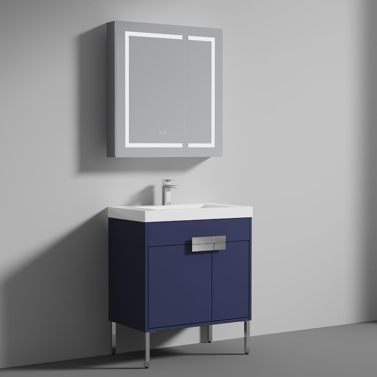 Bari Freestanding Bathroom Vanity with Sink