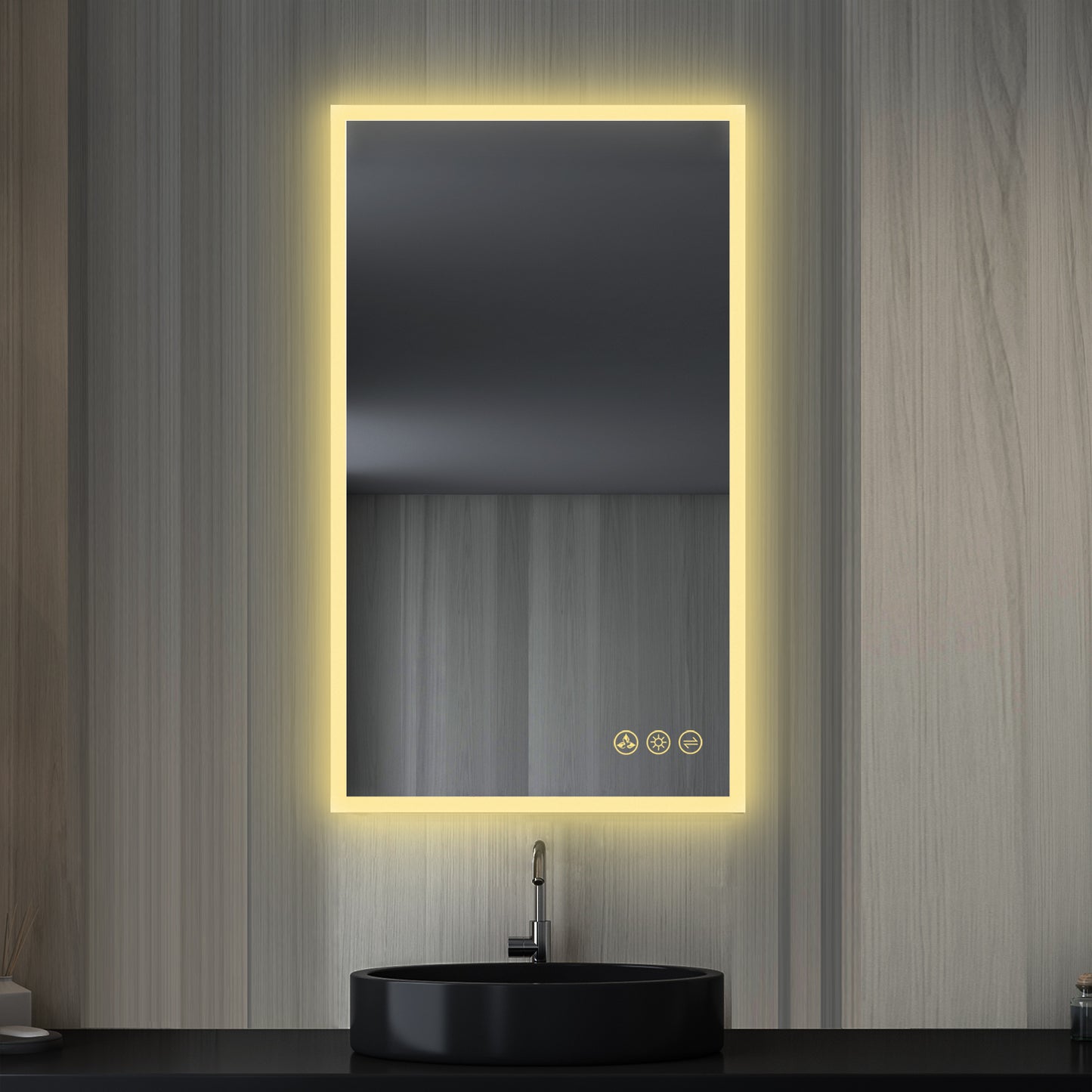 Beta - LED Mirror Frosted Sides