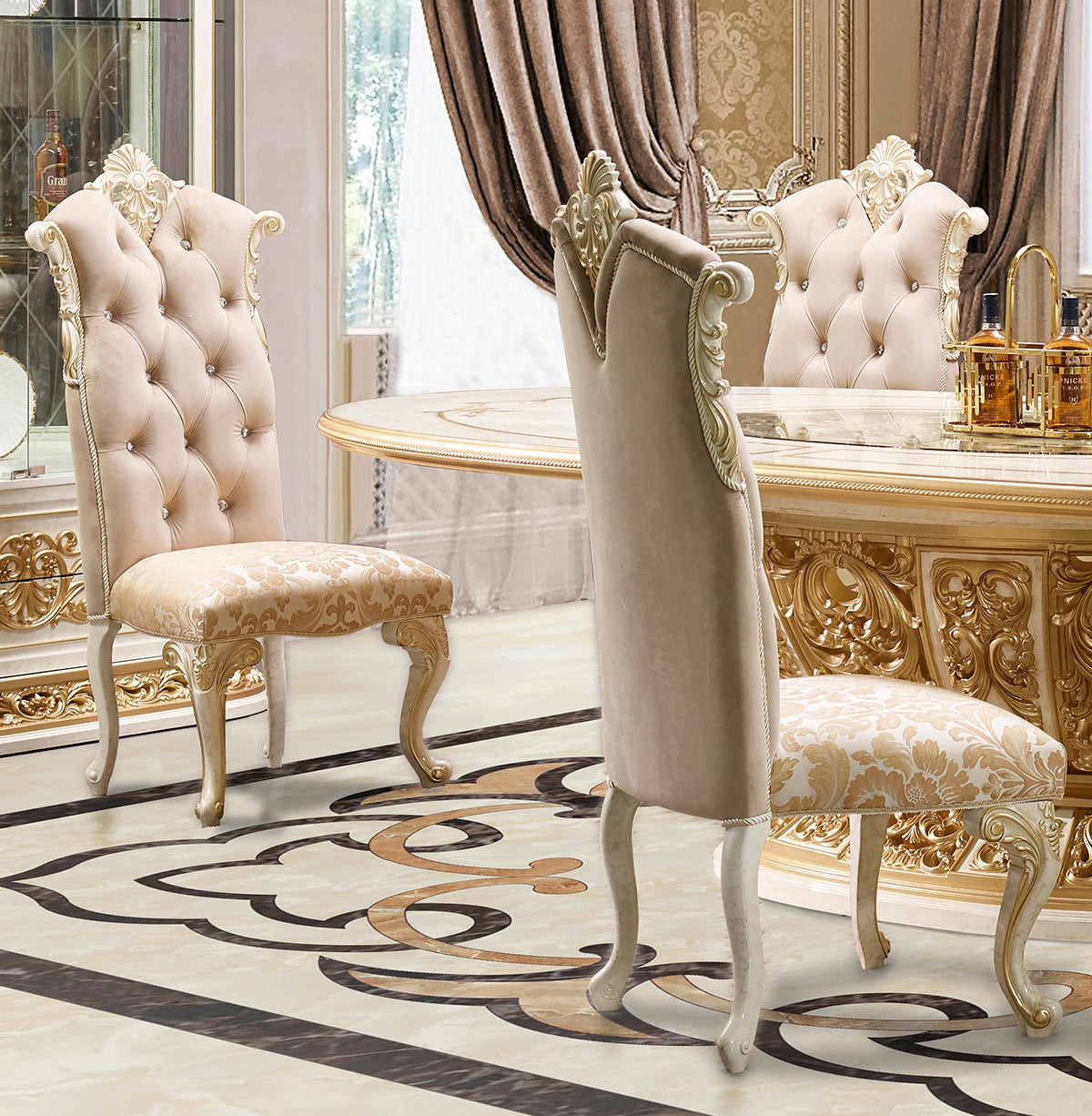 HD-903 - 7 PC DINING ROOM SET