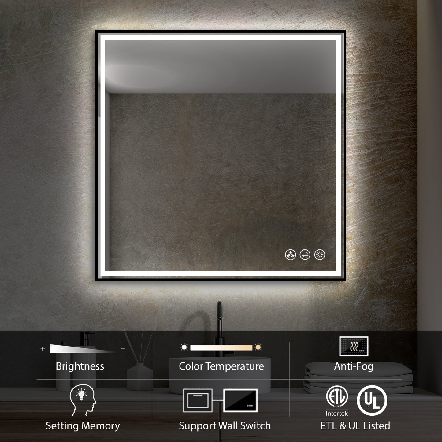 Stellar LED Mirror
