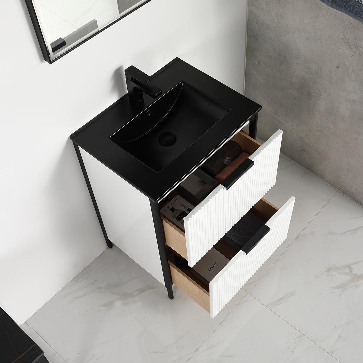 Zurich 24″ Glossy White Vanity