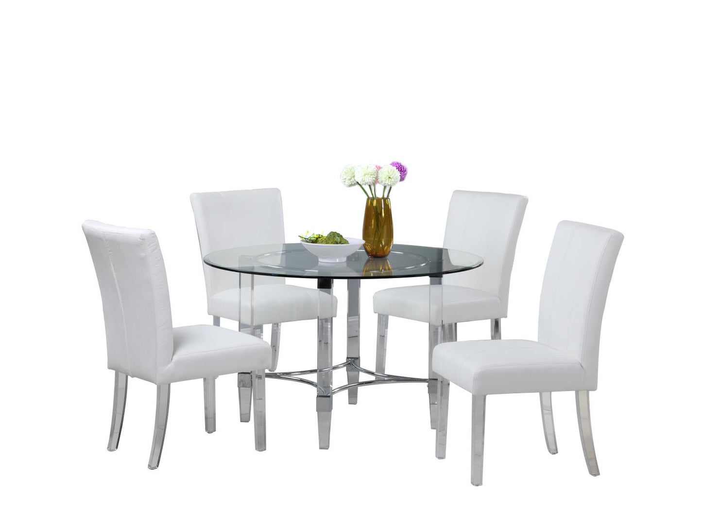 4038-5PC-WHT Dining Set
