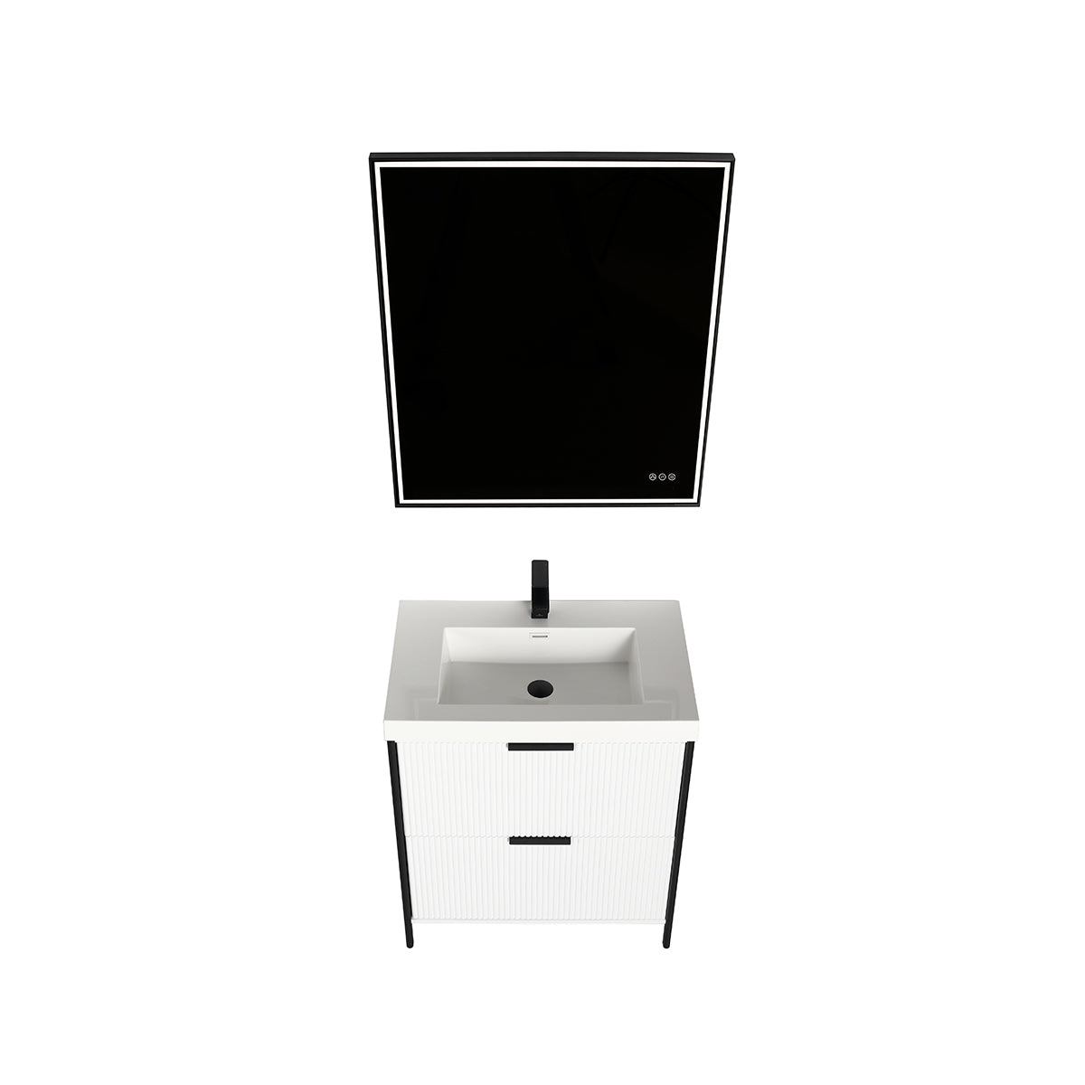 Zurich 30″ Glossy White Vanity