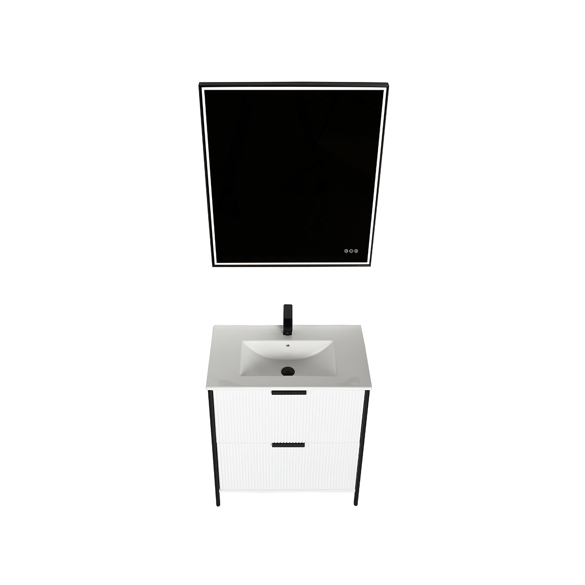Zurich 30″ Glossy White Vanity