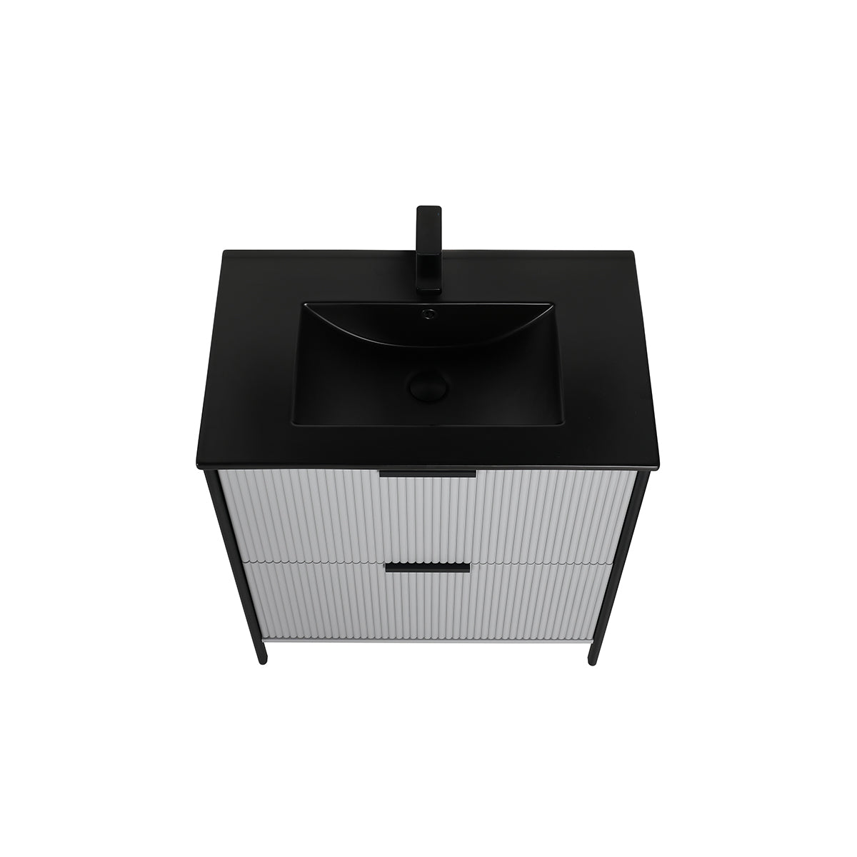 Zurich 30″ Metal Gray Vanity