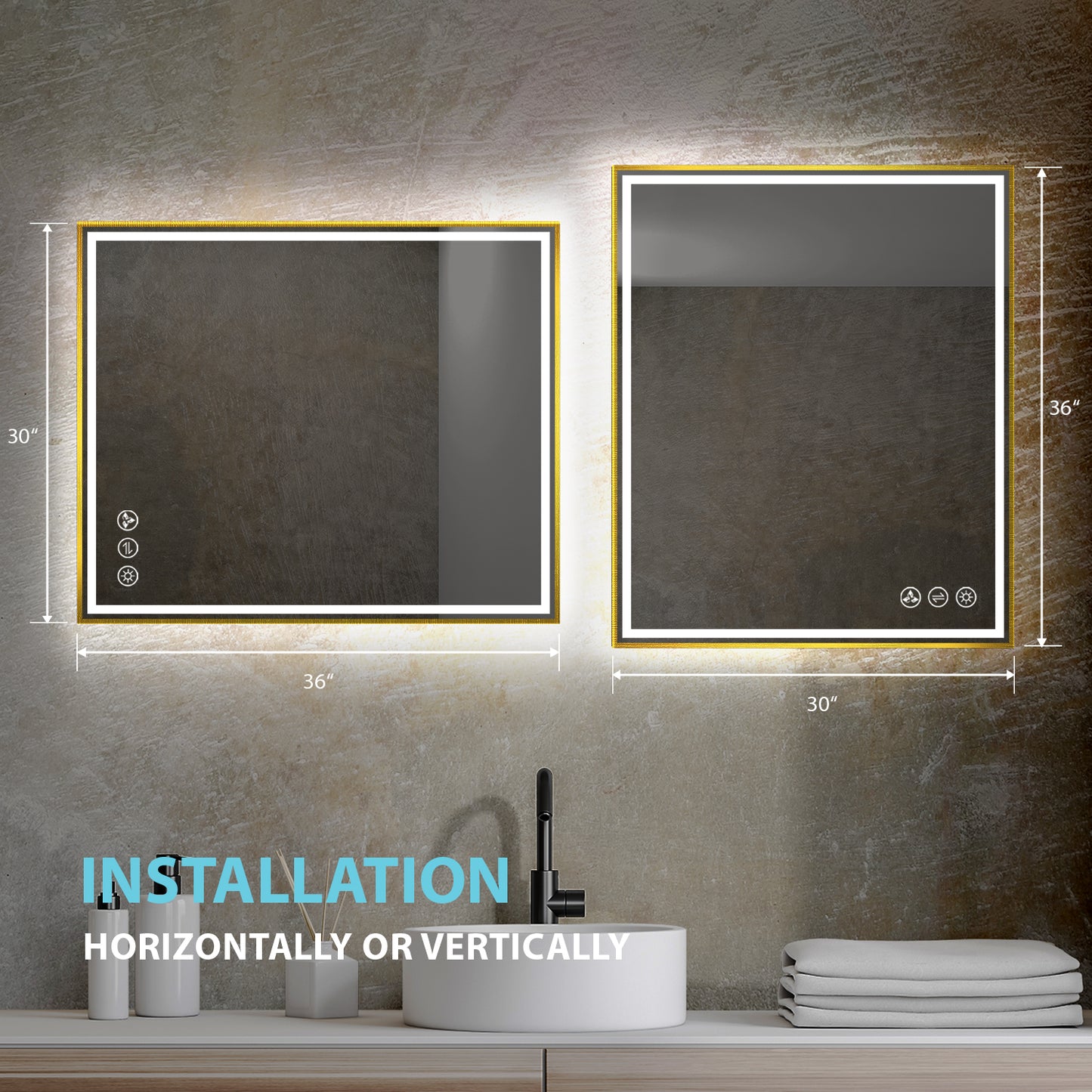 Stellar LED Mirror