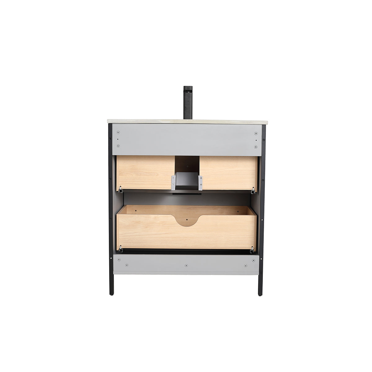 Zurich 30″ Metal Gray Vanity