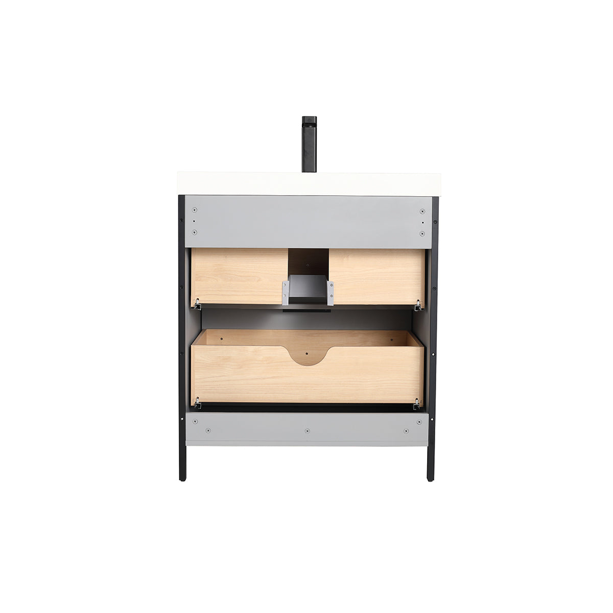 Zurich 30″ Metal Gray Vanity