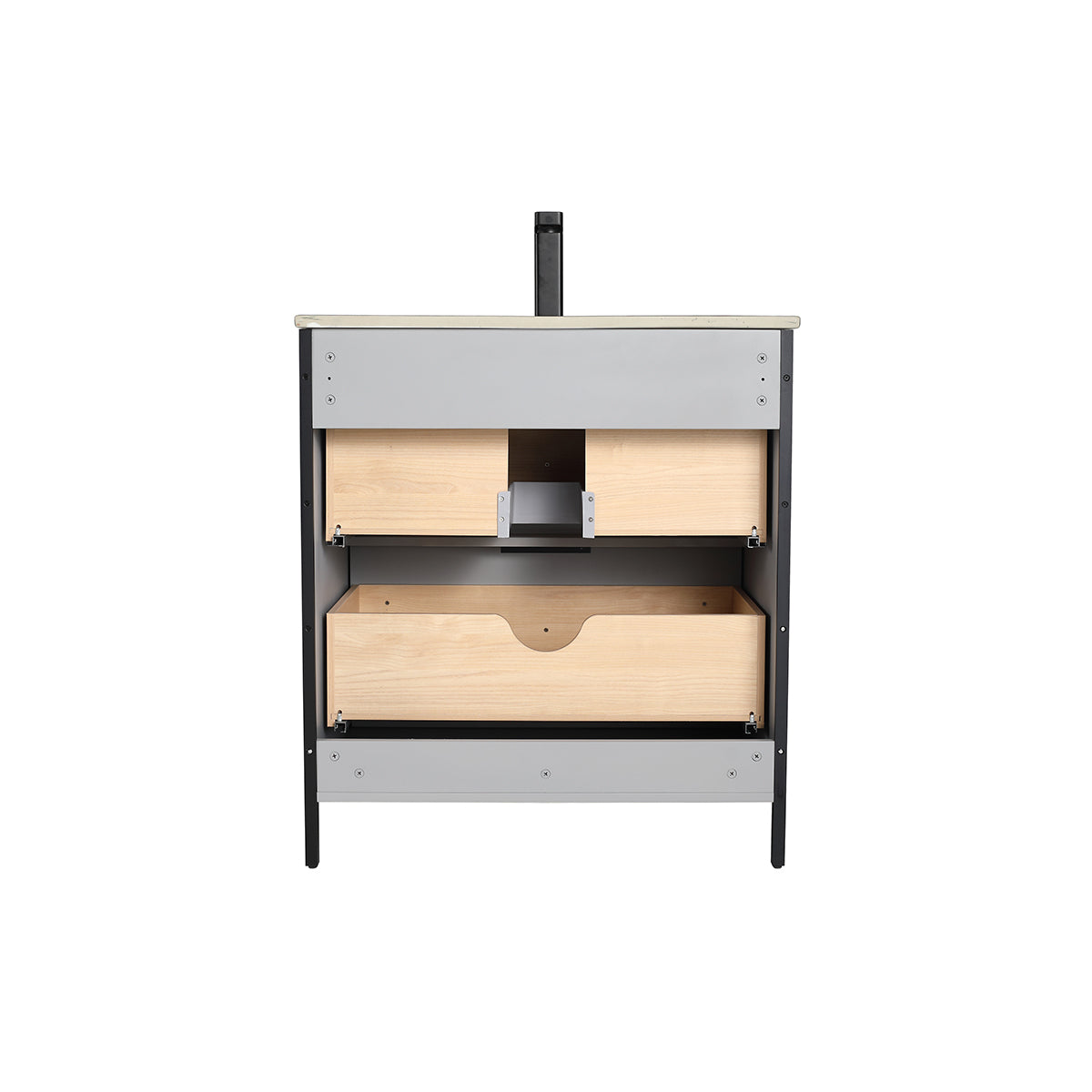 Zurich 30″ Metal Gray Vanity
