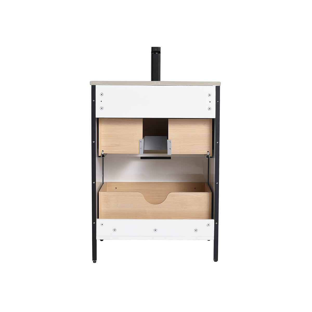 Zurich 24″ Glossy White Vanity