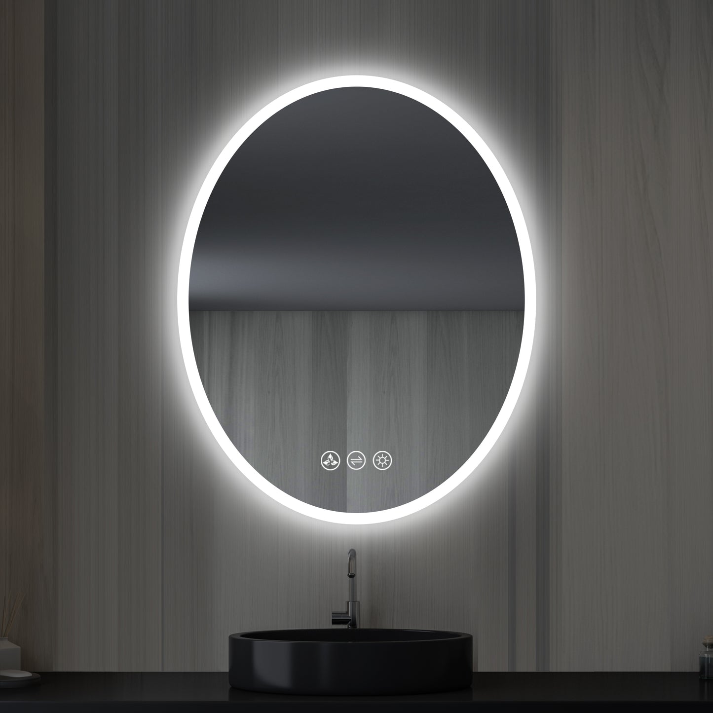 Oval - LED Mirror
