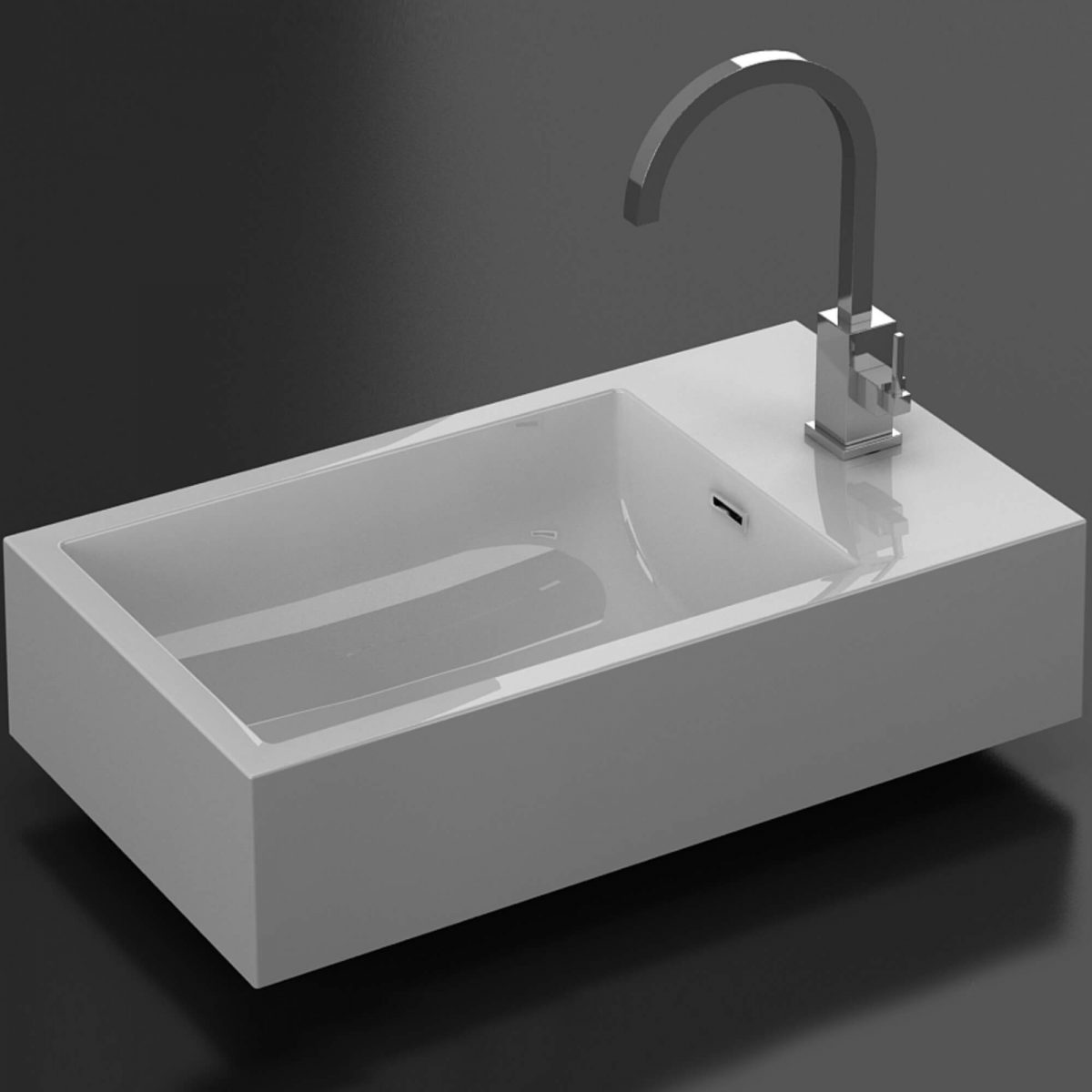 Colmar Dark Oak 18 Inch Vanity
