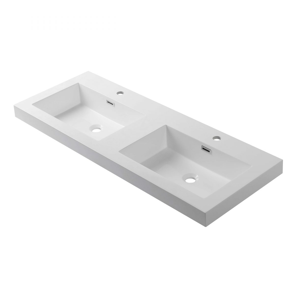 Paris 48 Inch Metal Gray Vanity