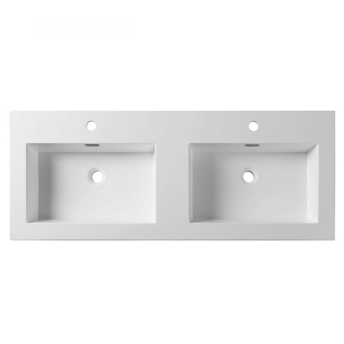 Paris 48 Inch Glossy White Vanity